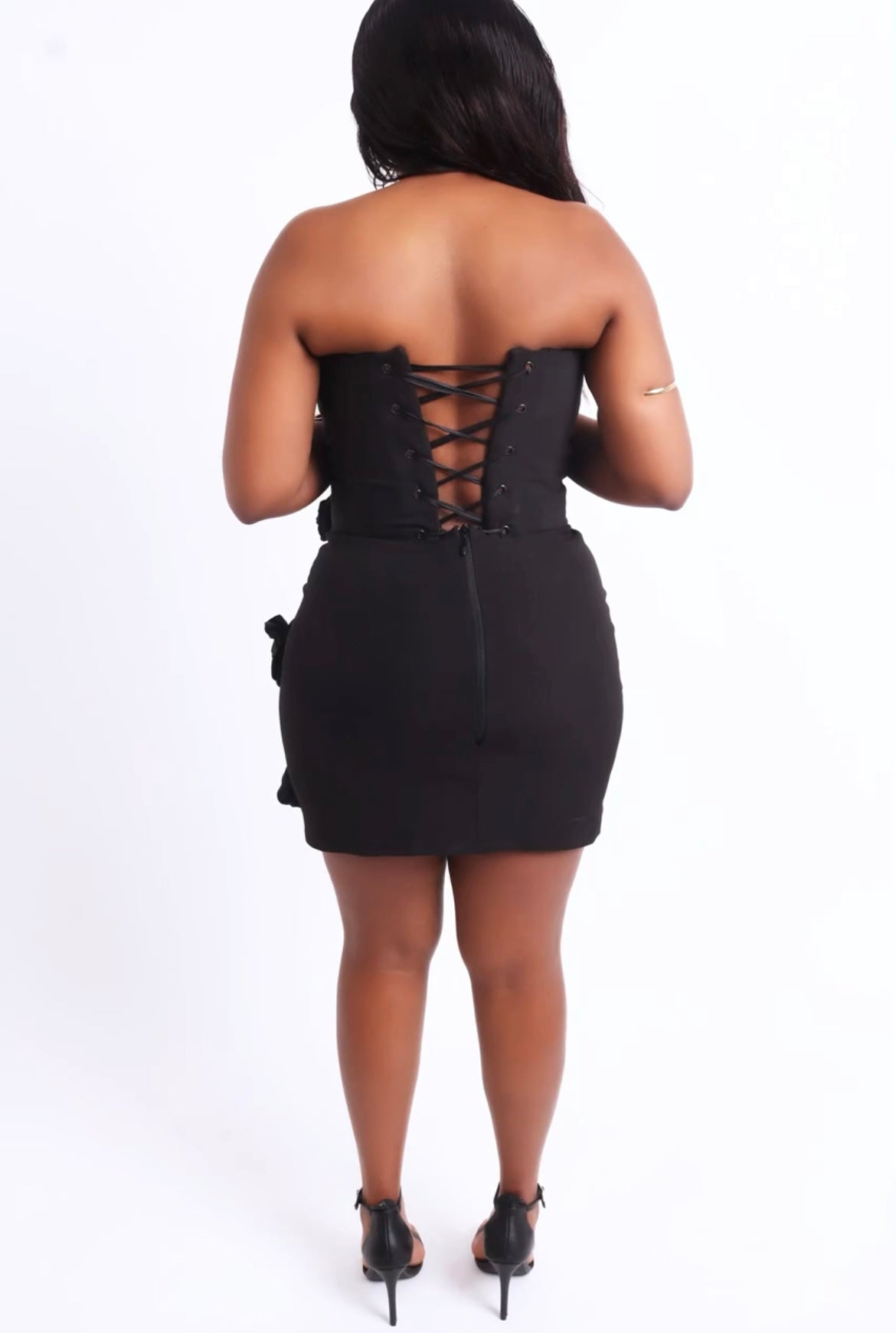 Allure mini dress -black dress